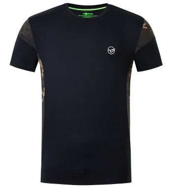 Korda tričko cut tee black - xl