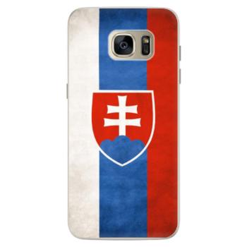 Silikonové pouzdro iSaprio - Slovakia Flag - Samsung Galaxy S7