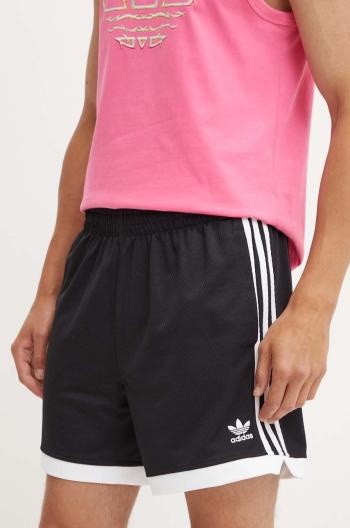 Kraťasy adidas Originals Adicolor pánské, černá barva, IZ4800