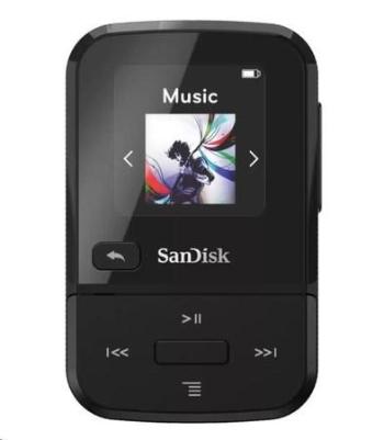 SanDisk Clip Sport Go MP3 Player 32GB, Black