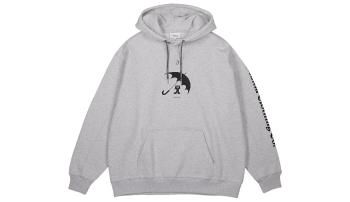 Makia Paraply Hooded Sweatshirt šedé U40097_910