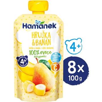 HAMÁNEK Hruška a banán 8× 100 g (18595139797239)