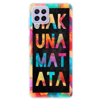 Odolné silikonové pouzdro iSaprio - Hakuna Matata 01 - Samsung Galaxy A22