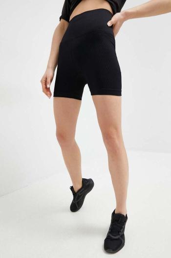 Sportovní šortky Helly Hansen Allure dámské, černá barva, hladké, high waist