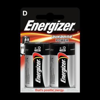 Baterie Energizer Alkaline Power D 2 pack