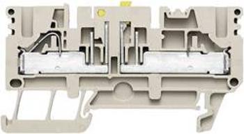 Oddělovací svorka řadová Weidmüller PTR 2.5/4 (1933950000), 5,1 mm, béžová