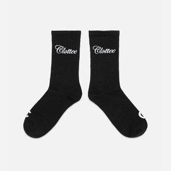 Clottee Script Socks CTAC6004-BLACK