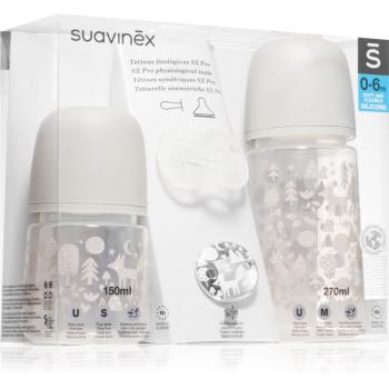 Suavinex Fox Gift Set dárková sada Grey(pro miminka)