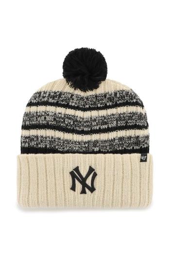 Čepice 47brand MLB New York Yankees béžová barva