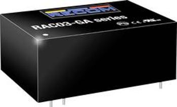 AC/DC zdroj do DPS RECOM RAC03-3.3SGA, 3.3 V, 3 W