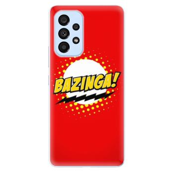 Odolné silikonové pouzdro iSaprio - Bazinga 01 - Samsung Galaxy A73 5G