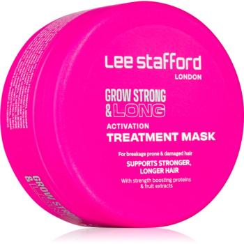 Lee Stafford Grow Strong & Long Activation Treatment Mask maska na vlasy proti lámavosti vlasů 200 ml