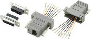 D-SUB adaptér TRU COMPONENTS 407778 D-SUB zásuvka 15pólová - RJ45 zásuvka, 1 ks