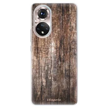 Odolné silikonové pouzdro iSaprio - Wood 11 - Honor 50