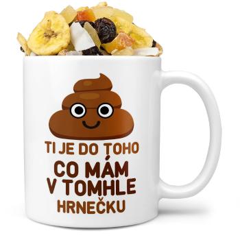 Hrnek Co mám v tomhle hrnečku (Náplň hrníčku: Tropická směs)