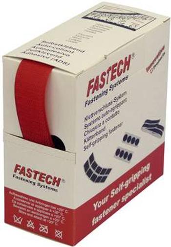 K našití pásek se suchým zipem FASTECH® B25-STD-H-133905, (d x š) 5 m x 25 mm, červená, 5 m