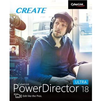 CyberLink PowerDirector 18 Ultra (elektronická licence) (Cybepowdirultra18)