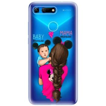 iSaprio Mama Mouse Brunette and Boy pro Honor View 20 (mmbruboy-TPU-HonView20)