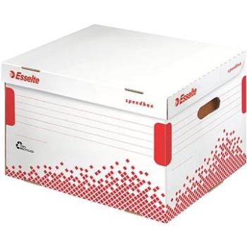 ESSELTE Speedbox 39.2 x 30.1 x 33.4 cm, bílo-červená (623914)