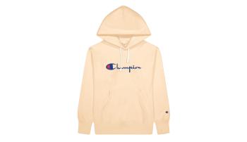 Champion Reverse Weave script Logo Hoodie oranžové 114788-PS103