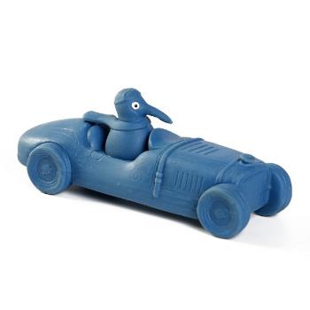 Hračka Kiwi Walker latex Bugatti pískací modrá 19cm