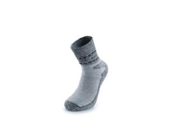Zimní ponožky SKI, šedé, vel. 47