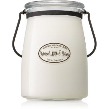 Milkhouse Candle Co. Creamery Oatmeal, Milk & Honey vonná svíčka Butter Jar 624 g