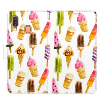 Flipové pouzdro iSaprio - Ice Cream Pattern - Samsung Galaxy A40