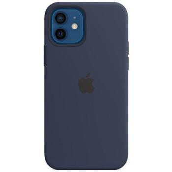 Apple iPhone 12 / 12 Pro Silicone Case with MagSafe Deep Navy MHL43ZM/A