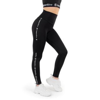 Dámské legíny inSPORTline Highwaist Barva černá, Délka standardní, Velikost L