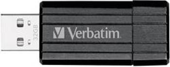 Flash disk Verbatim Pin Stripe, 32 GB, USB 2.0