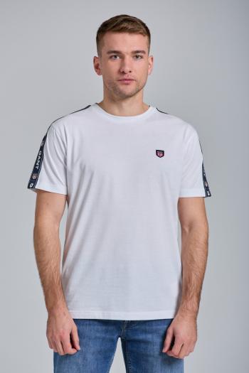 TRIČKO GANT D1. RETRO SHIELD LOGO SS T-SHIRT bílá S