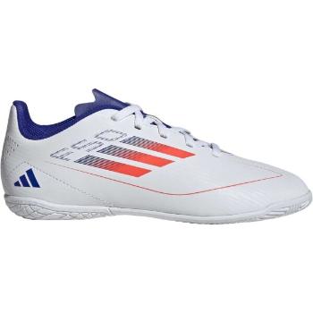 adidas F50 CLUB IN J Dětské sálovky, bílá, velikost 36