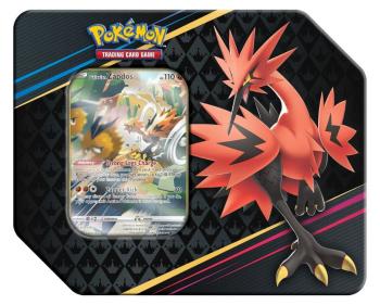 Pokémon TCG: SWSH12.5 Crown Zenith - Premium Art Tin Galarian Zapdos