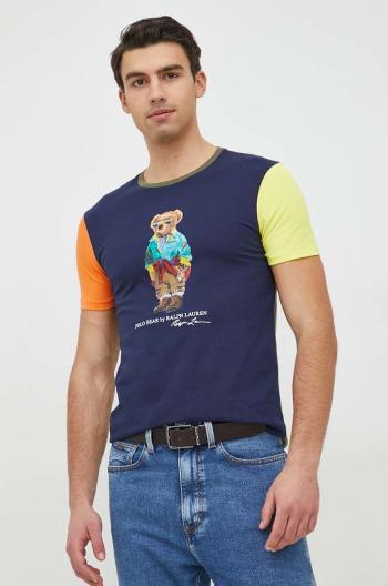 Bavlněné tričko Polo Ralph Lauren , s potiskem