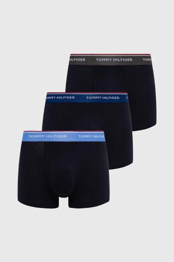 Boxerky Tommy Hilfiger 3-pack pánské, černá barva, UM0UM01642