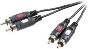 Cinch audio kabel SpeaKa Professional SP-7870196, 5.00 m, černá