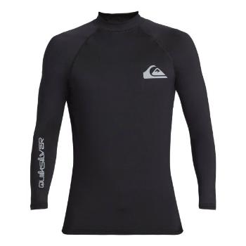 Quiksilver EVERYDAY UPF50 Pánské surfovací triko, černá, velikost