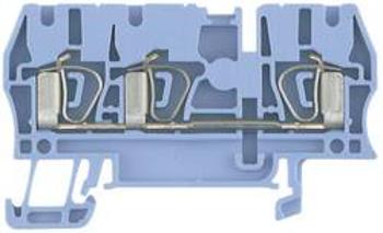 Průchozí svorka řadová Weidmüller ZDU 4/3AN BL (7904190000), 6,1 mm, modrá