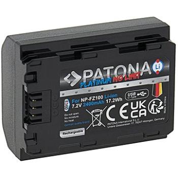 PATONA baterie pro Sony NP-FZ100 2250mAh Li-Ion Platinum USB-C nabíjení (PT1360)