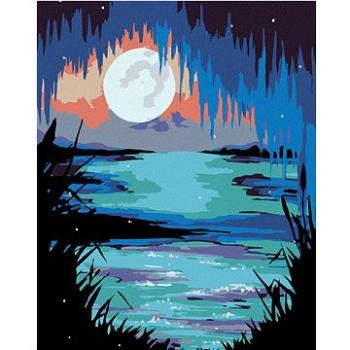 Malování podle čísel - Měsíc nad jezerem (HRAmal00805nad)