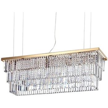 Ideal Lux - Křišťálový lustr na lanku MARTINEZ 8xE14/40W/230V (123733)