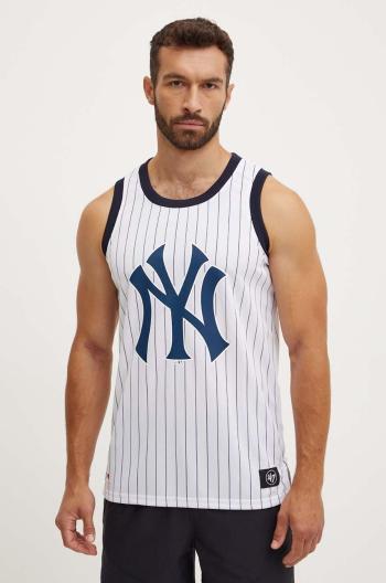 Tričko 47 brand New York Yankees bílá barva, B17PMMUHP591814WW