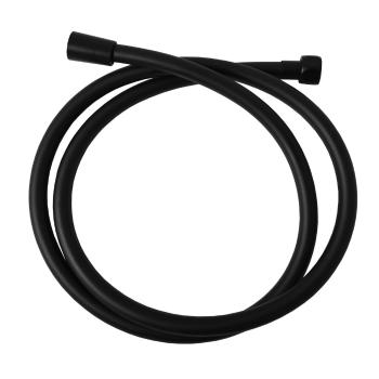 SLEZAK-RAV Sprchová hadice z odolného plastu 150 cm černá matná, Barva: černá matná, Rozměr: 150 cm PH1505C