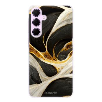 Odolné silikonové pouzdro iSaprio - Black and Gold - Samsung Galaxy A55 5G