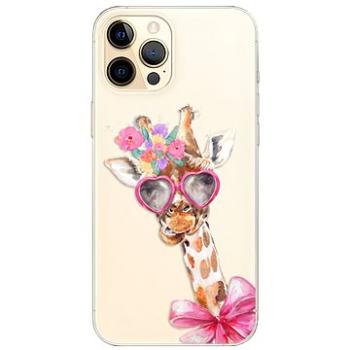 iSaprio Lady Giraffe pro iPhone 12 Pro Max (ladgir-TPU3-i12pM)