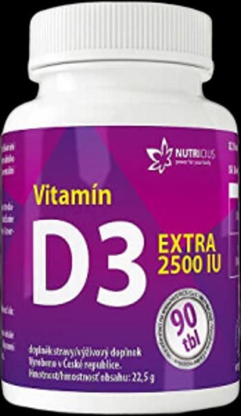 Nutricius Vitamín D3 EXTRA 2500 IU 90 tablet