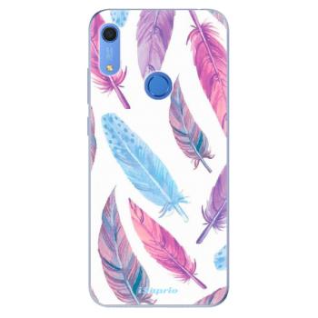 Odolné silikonové pouzdro iSaprio - Feather Pattern 10 - Huawei Y6s