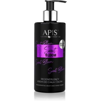 Apis Natural Cosmetics Sweet Bloom regenerační krém na ruce a tělo 300 ml