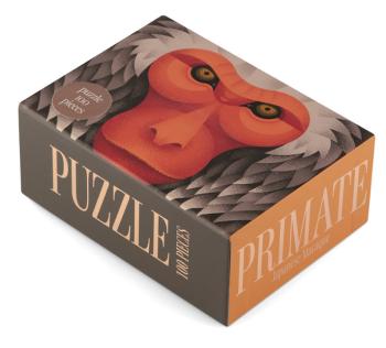 Puzzle Japonský makak Printworks 100 dílků